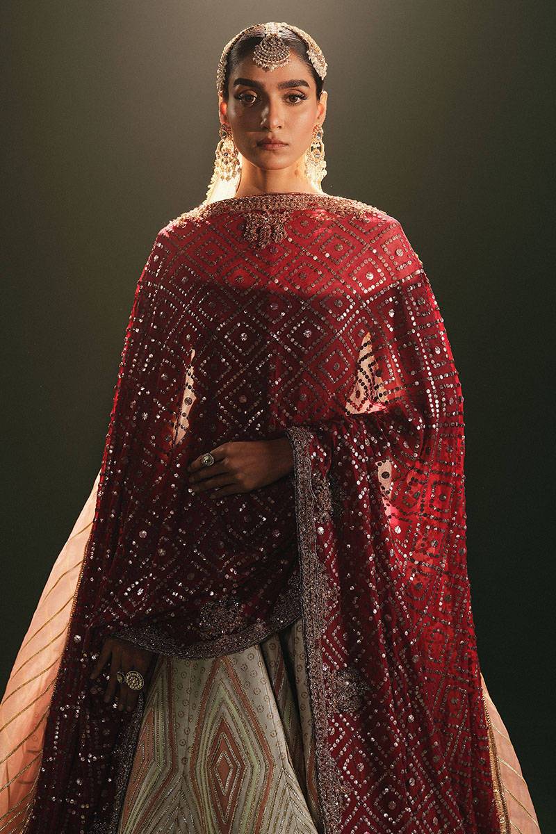 MNR | Gota Shota Vol 2 | RATAN - Pakistani Designer Dress - by MNR | Type: Bridal - 100% Original at Saira Sultan