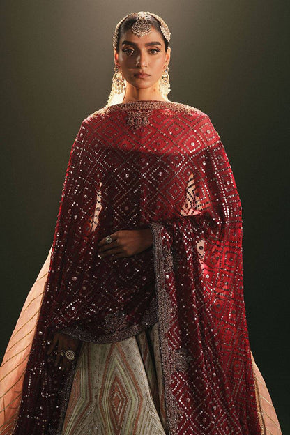 MNR | Gota Shota Vol 2 | RATAN - Pakistani Designer Dress - by MNR | Type: Bridal - 100% Original at Saira Sultan