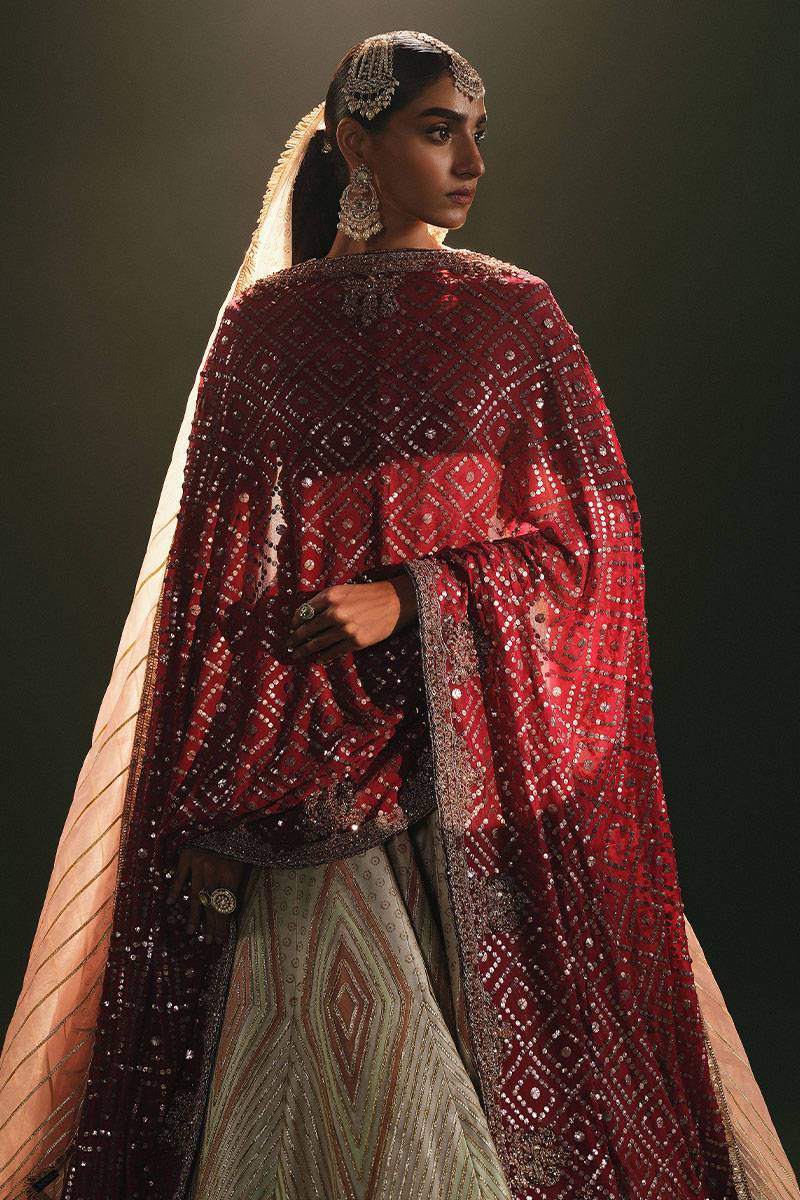 MNR | Gota Shota Vol 2 | RATAN - Pakistani Designer Dress - by MNR | Type: Bridal - 100% Original at Saira Sultan