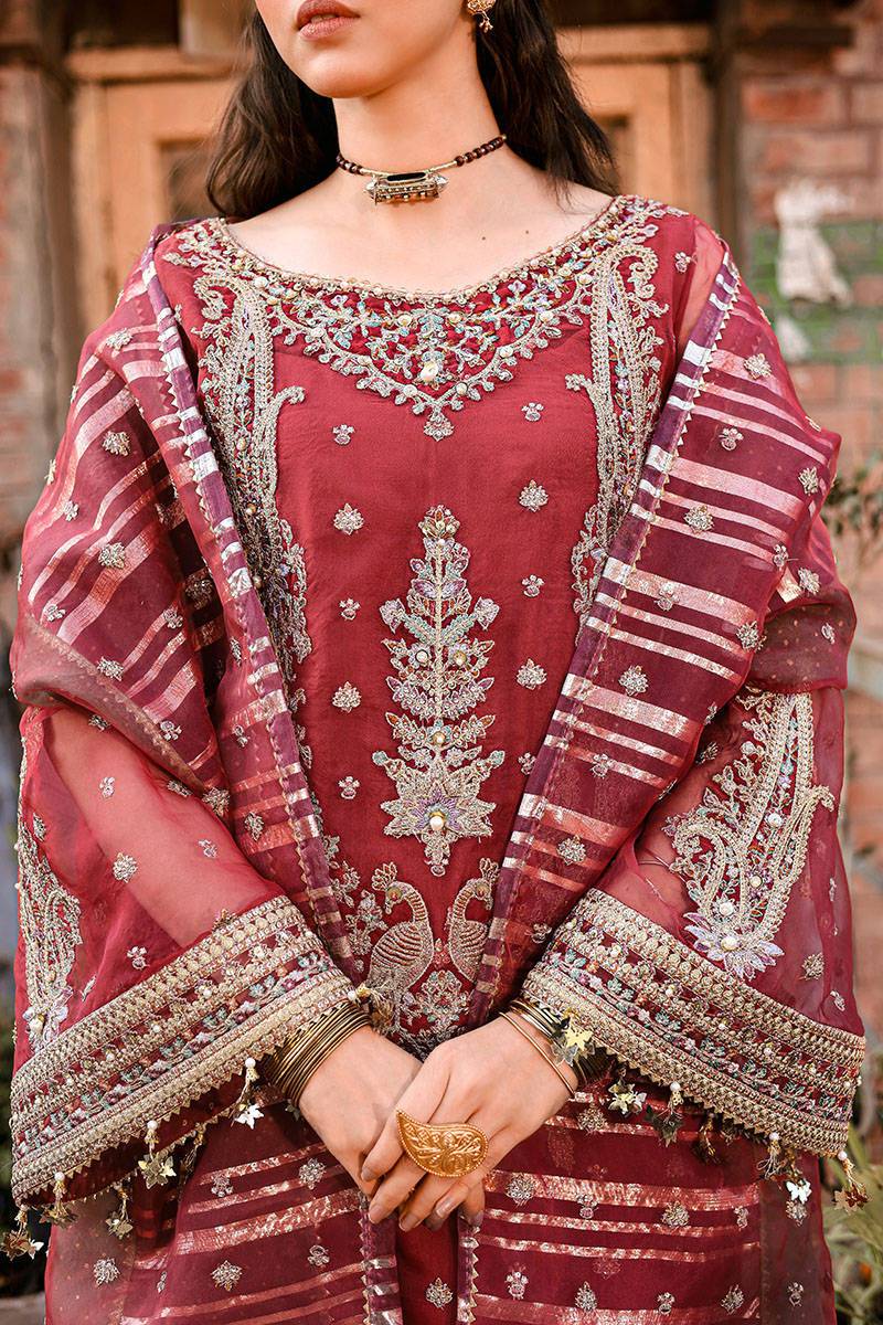MNR | Eid Festive 24 | REHMAT - Pakistani Designer Dress - by MNR | Type: Bridal - 100% Original at Saira Sultan