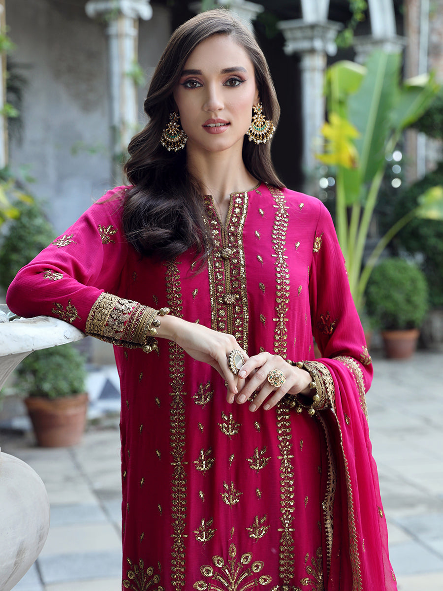 Salitex | Raaya Chiffon 24 | M02 - Pakistani Designer Dress - by Salitex | Type: Formal - 100% Original at Saira Sultan