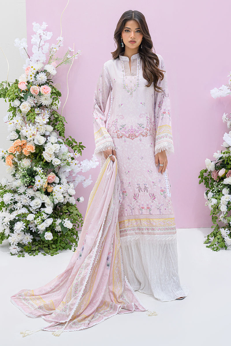 Fatima Khan | Prints and Petals | Pastella - Pakistani Designer Dress - by Fatima Khan - Type : Ladies Clothes - 100% Original at Saira Sultan