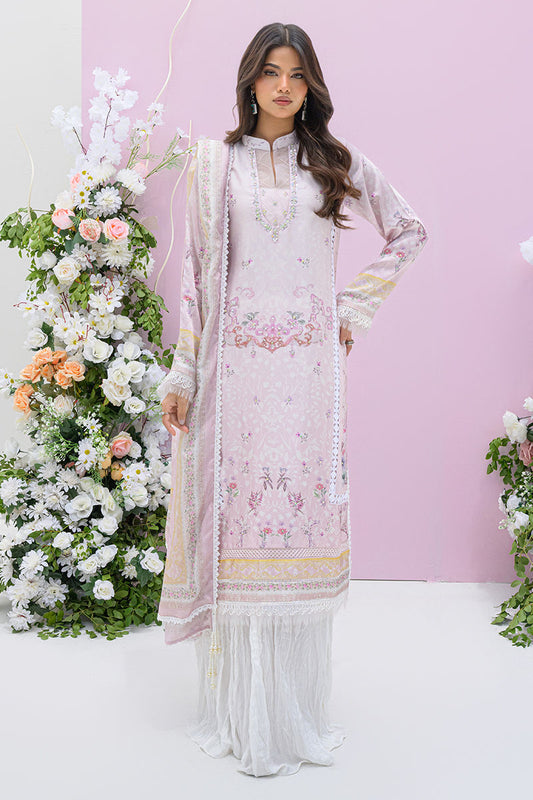 Fatima Khan | Eid Digital Silk Prints | Pastella XS Soft Lilac Silk