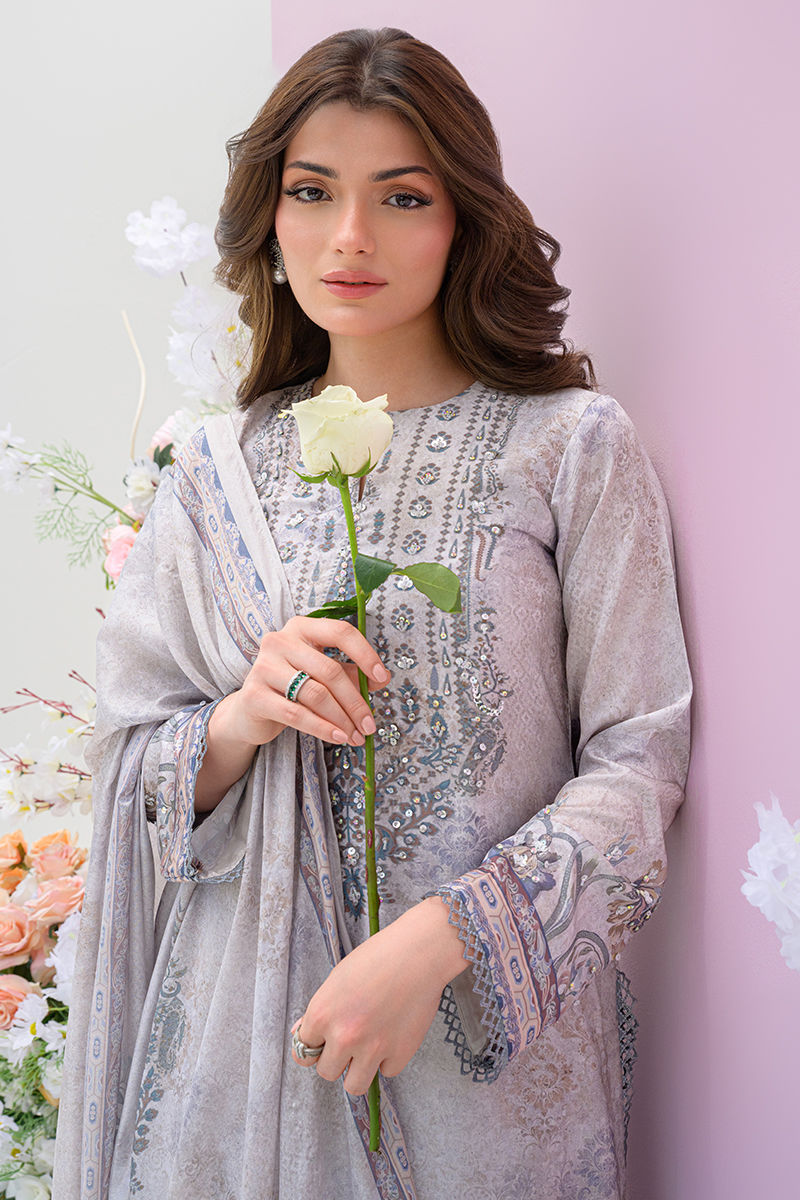 Fatima Khan | Prints and Petals | Moonlit Grace - Pakistani Designer Dress - by Fatima Khan - Type : Ladies Clothes - 100% Original at Saira Sultan