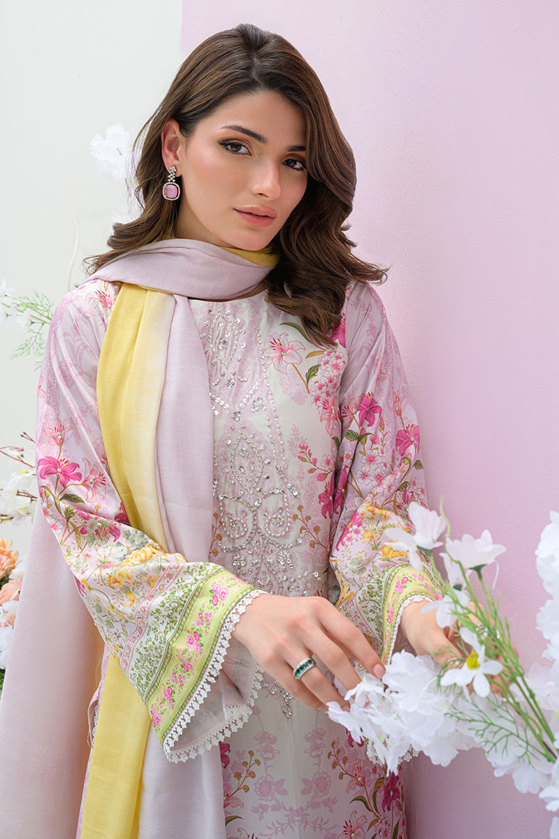 Fatima Khan | Prints and Petals | Rose Reverie - Pakistani Designer Dress - by Fatima Khan - Type : Ladies Clothes - 100% Original at Saira Sultan
