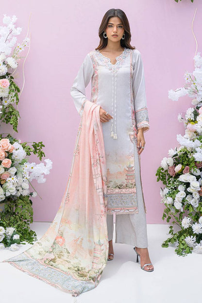 Fatima Khan | Eid Digital Silk Prints | Oriental Haze - Pakistani Designer Dress - by Fatima Khan | Type: Ladies Clothes - 100% Original at Saira Sultan
