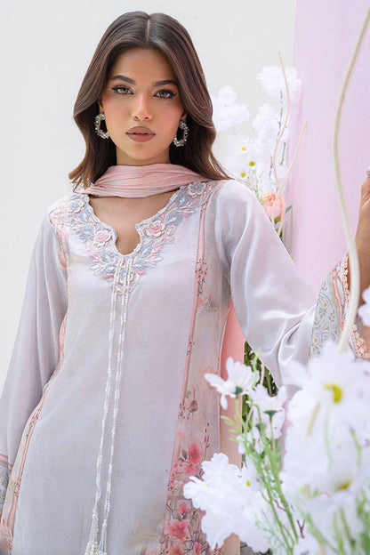 Fatima Khan | Eid Digital Silk Prints | Oriental Haze - Pakistani Designer Dress - by Fatima Khan | Type: Ladies Clothes - 100% Original at Saira Sultan