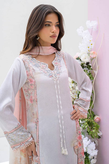 Fatima Khan | Eid Digital Silk Prints | Oriental Haze - Pakistani Designer Dress - by Fatima Khan | Type: Ladies Clothes - 100% Original at Saira Sultan
