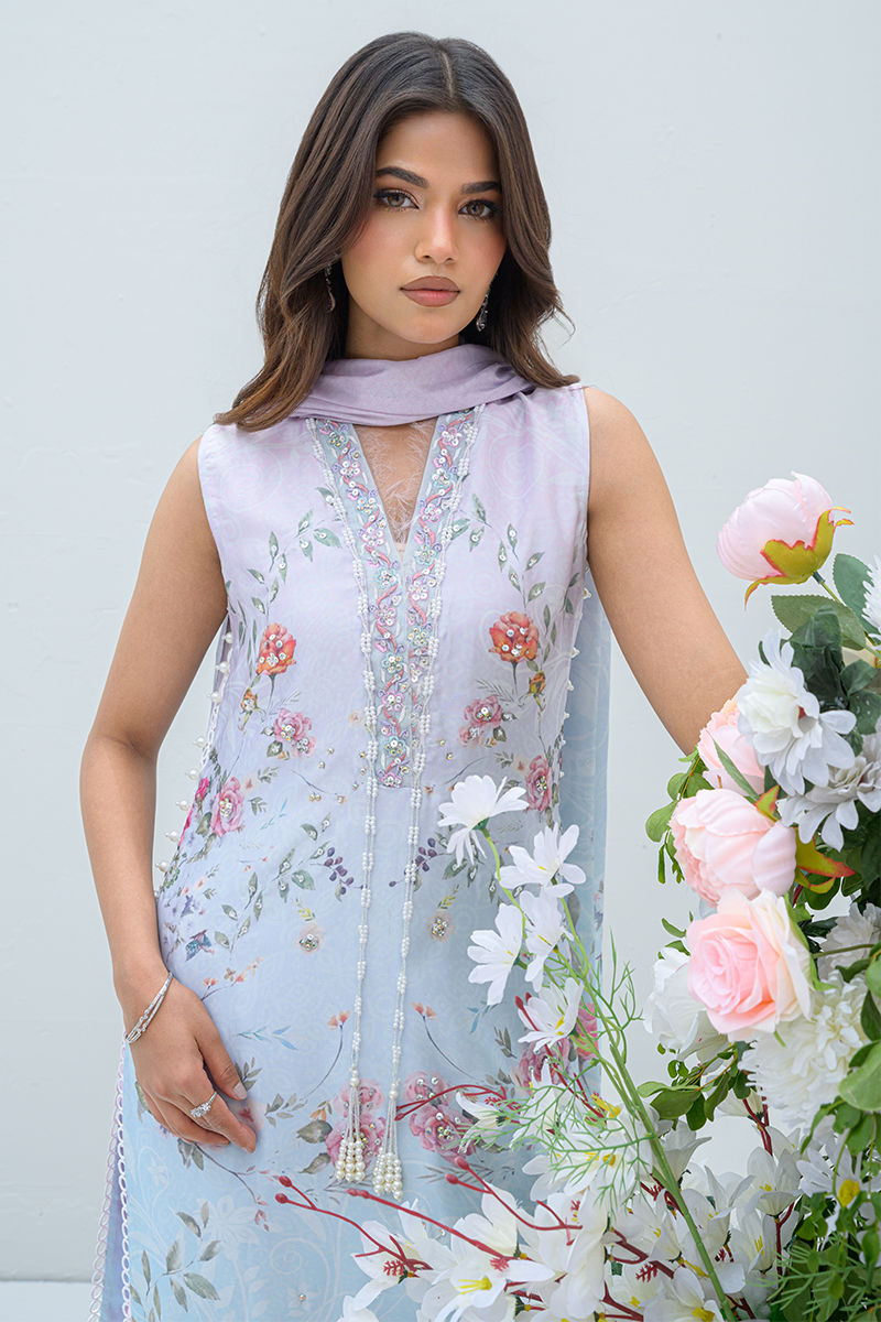 Fatima Khan | Prints and Petals | Skye - Pakistani Designer Dress - by Fatima Khan - Type : Ladies Clothes - 100% Original at Saira Sultan