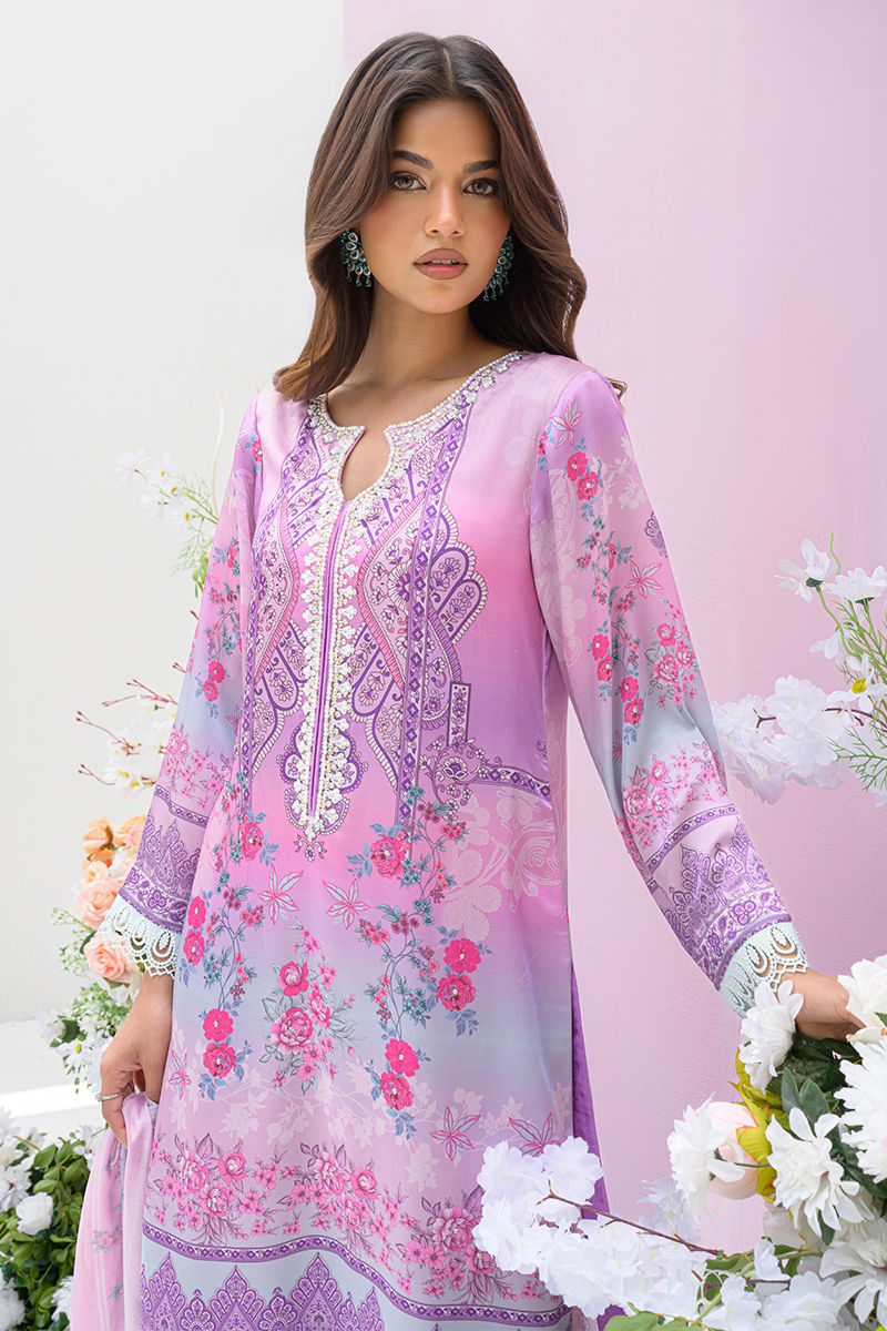 Fatima Khan | Prints and Petals | Gardenia - Pakistani Designer Dress - by Fatima Khan - Type : Ladies Clothes - 100% Original at Saira Sultan