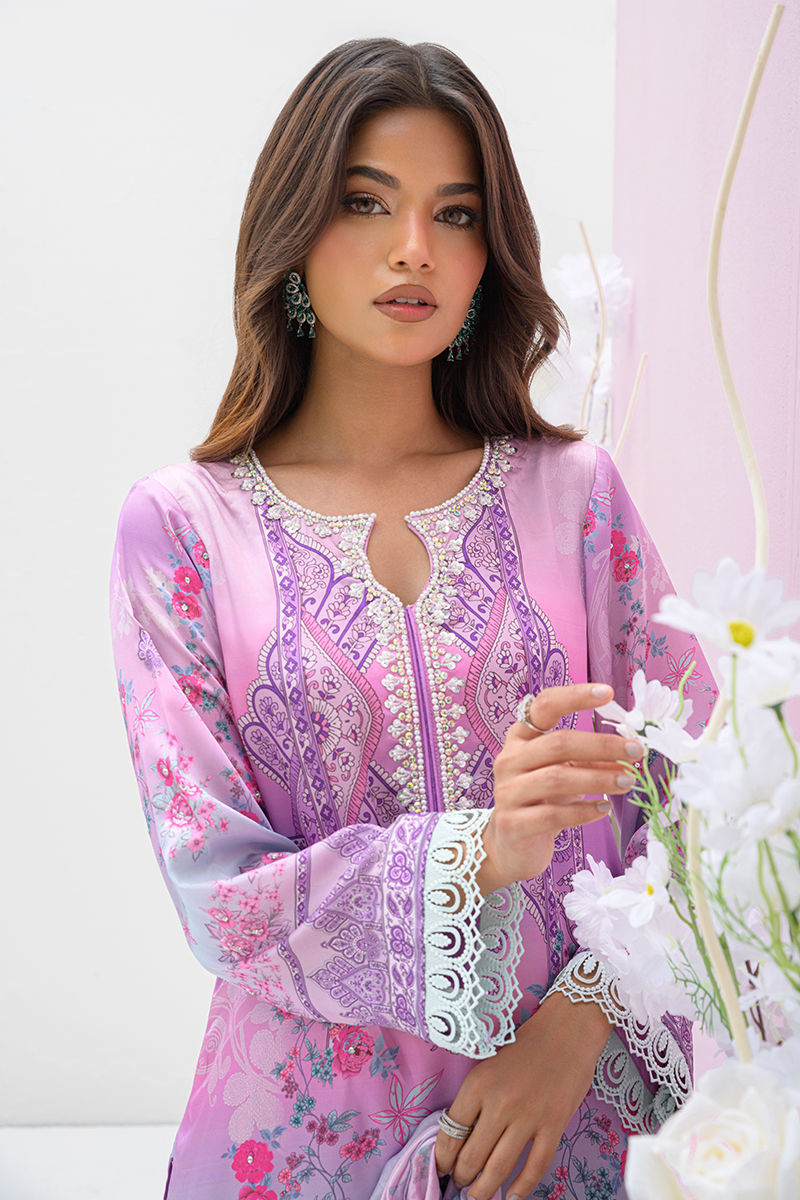 Fatima Khan | Prints and Petals | Gardenia - Pakistani Designer Dress - by Fatima Khan - Type : Ladies Clothes - 100% Original at Saira Sultan