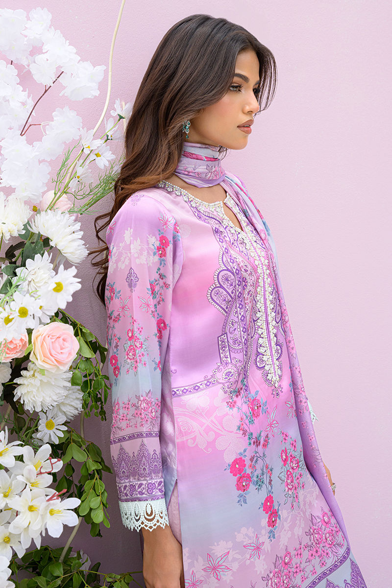 Fatima Khan | Prints and Petals | Gardenia - Pakistani Designer Dress - by Fatima Khan - Type : Ladies Clothes - 100% Original at Saira Sultan
