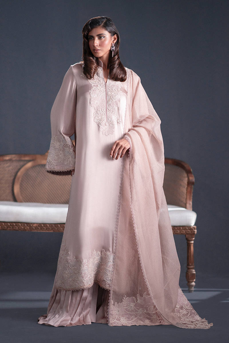 MNR | Chai Coffee Luxury Pret | Tea Rose XS Tea Pink Pure Satin Silk
