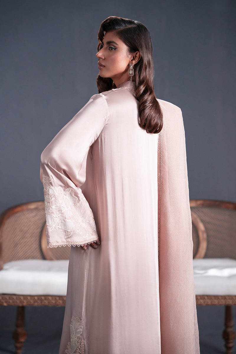 MNR | Chai Coffee Luxury Pret | Tea Rose S Tea Pink Pure Satin Silk
