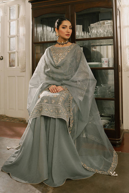 MNR | Ashiyana Festive Eid Collection 25 | Khirad M Gray Net