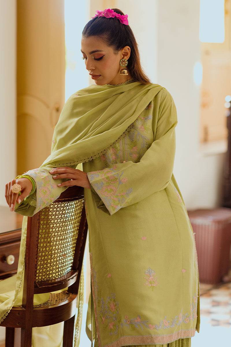 Ansab Jahangir | Luxe Pret Eid 24 | Leena - Pakistani Designer Dress - by Ansab Jahangir | Type: Luxury - 100% Original at Saira Sultan