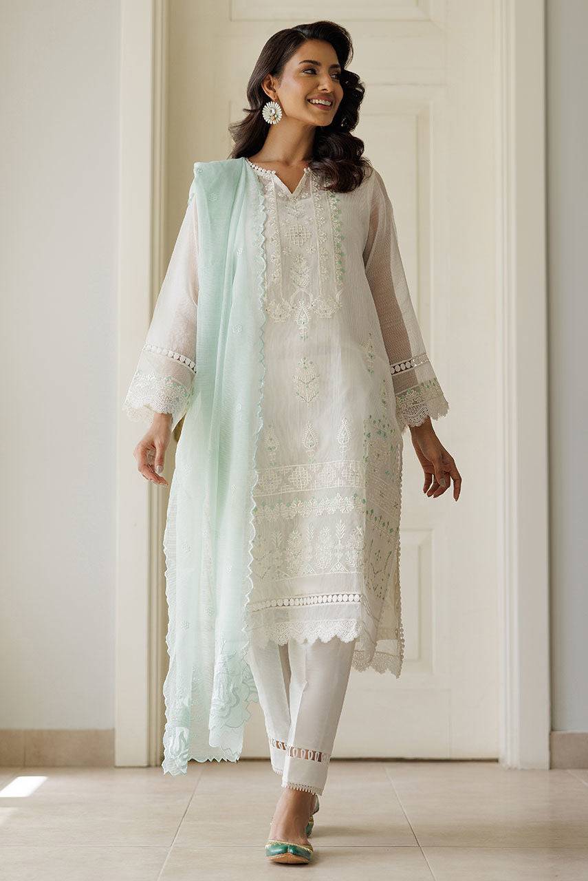 Deepak Perwani | Summer Festive 25 | Lilla 1 - Pakistani Designer Dress - by Deepak Perwani | Type: Ladies Clothes - 100% Original at Saira Sultan