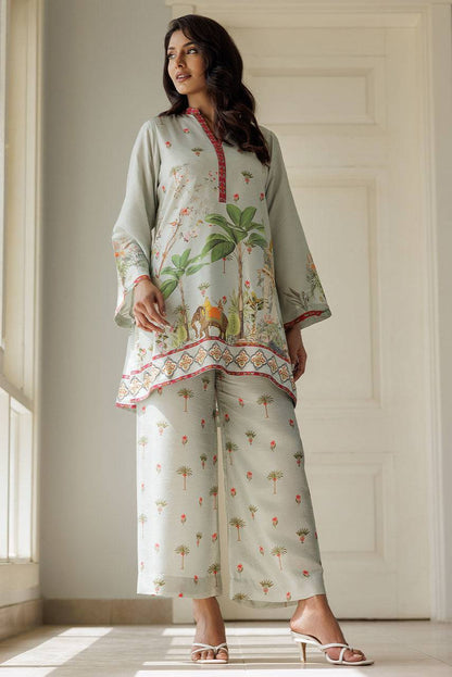 Deepak Perwani | Summer Festive 25 | Tropical - Pakistani Designer Dress - by Deepak Perwani | Type: Ladies Clothes - 100% Original at Saira Sultan