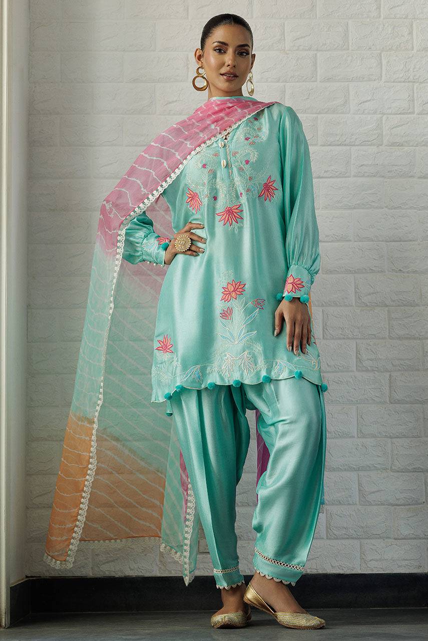 Deepak Perwani | Summer Festive 25 | Kut348 - Pakistani Designer Dress - by Deepak Perwani | Type: Ladies Clothes - 100% Original at Saira Sultan