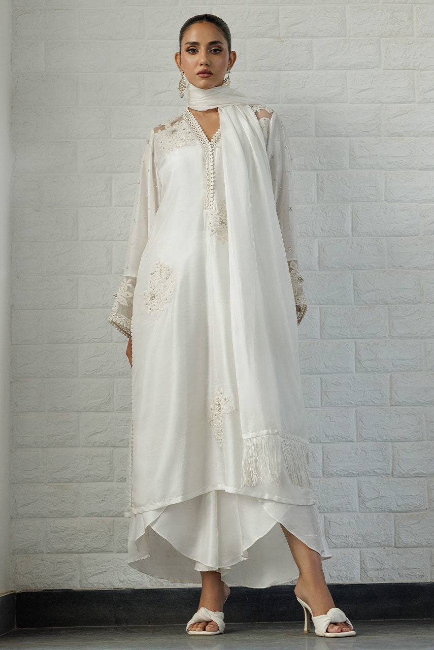 Deepak Perwani | Summer Festive 25 | Kut351 - Pakistani Designer Dress - by Deepak Perwani | Type: Ladies Clothes - 100% Original at Saira Sultan