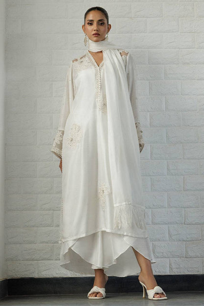 Deepak Perwani | Summer Festive 25 | Kut351 - Pakistani Designer Dress - by Deepak Perwani | Type: Ladies Clothes - 100% Original at Saira Sultan