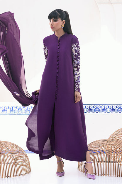 Ansab Jahangir | Luxe Pret Signature | ELISE - Pakistani Designer Dress - by Ansab Jahangir | Type: Luxury - 100% Original at Saira Sultan