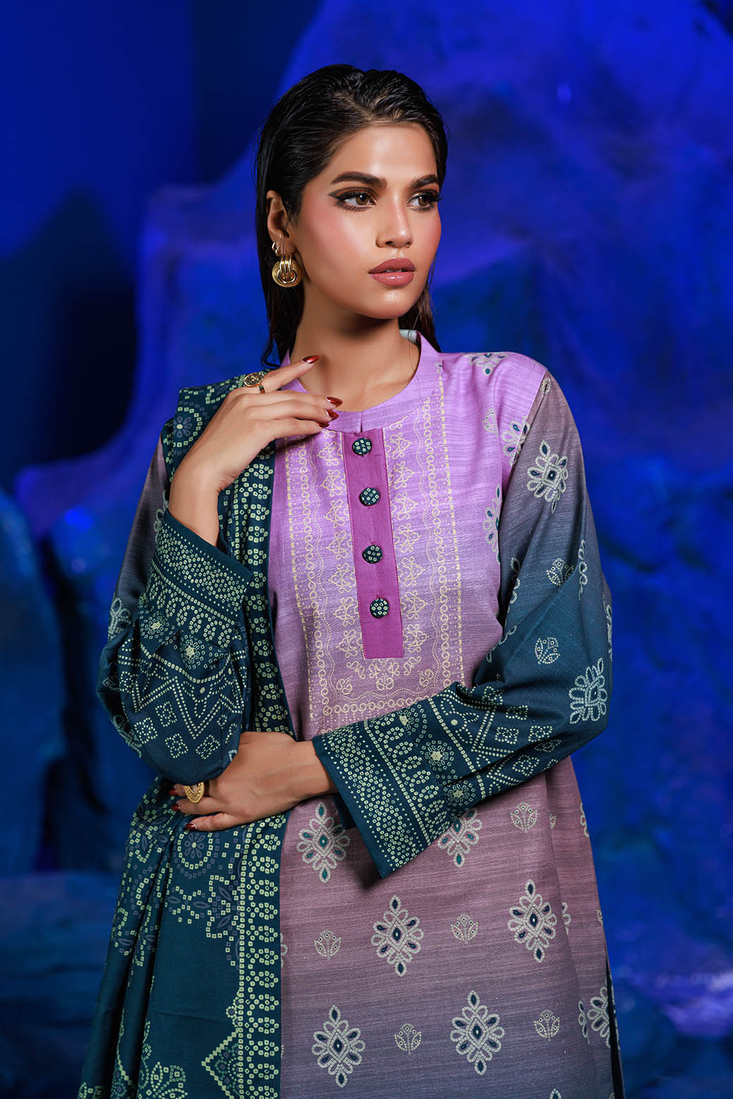 Bonanza Satrangi | Rainwashed 3 Pc (2W24P3P343)