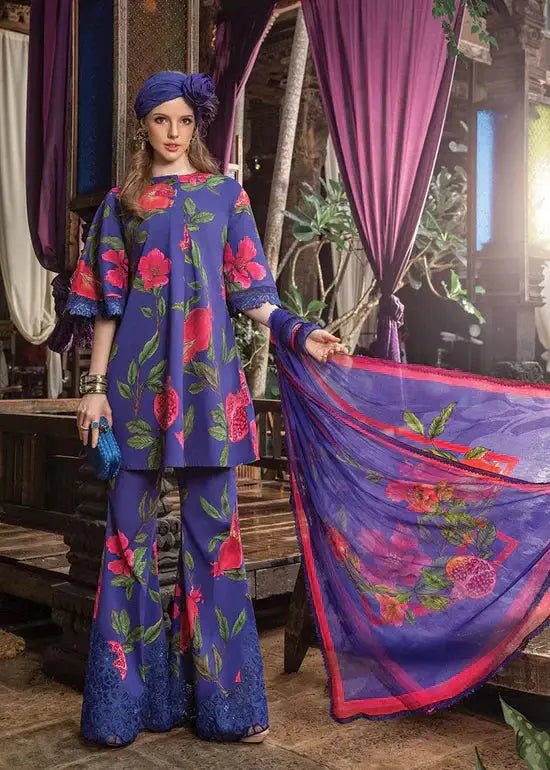 Maria B | M Prints | 3B - Pakistani Designer Dress - by Maria B | Type: Luxury - 100% Original at Saira Sultan