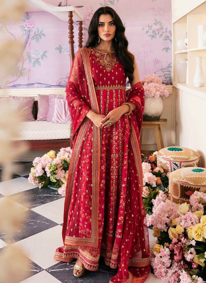 Farah Talib Aziz | Mayna Festive Luxe | FAREEMAN - Pakistani Designer Dress - by Farah Talib Aziz | Type: Bridal - 100% Original at Saira Sultan