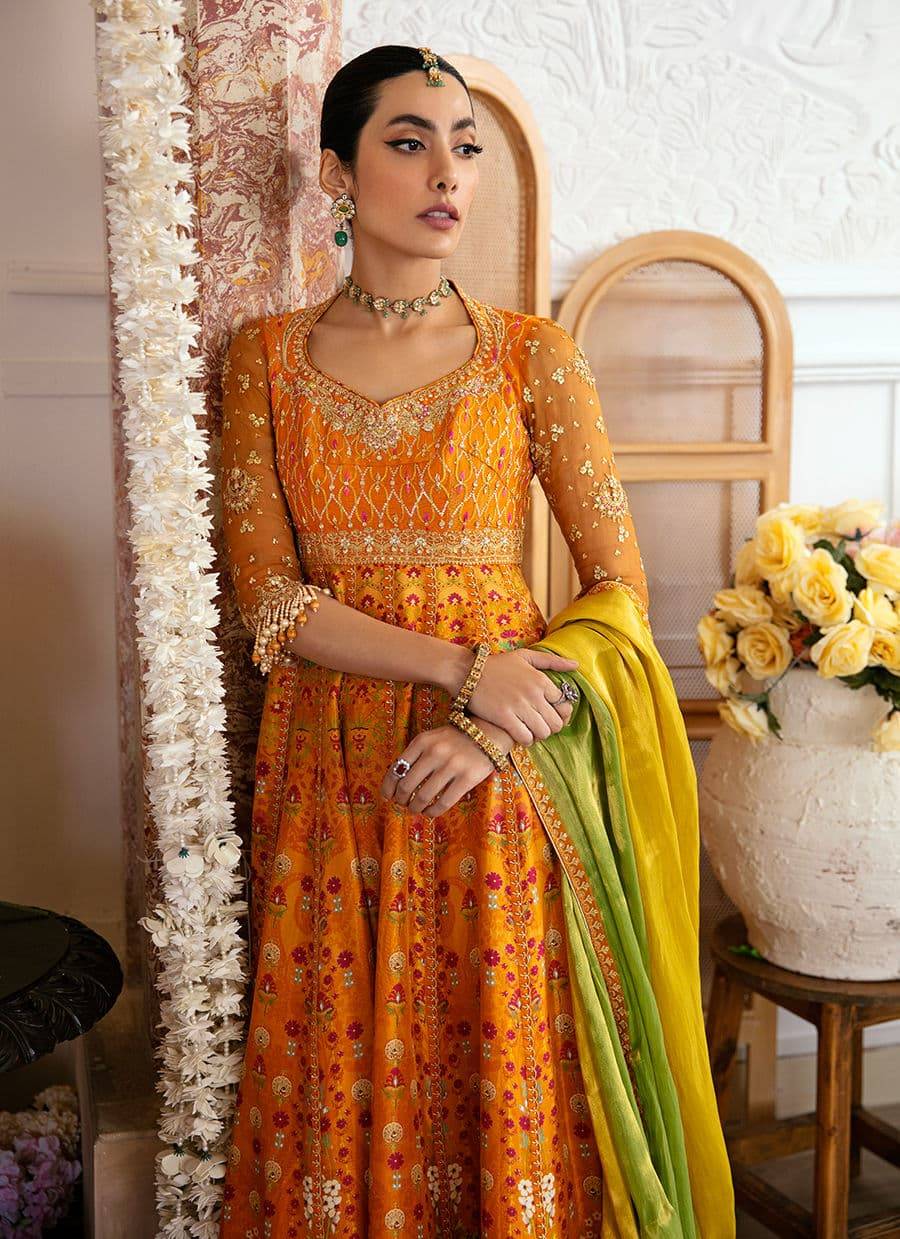 Farah Talib Aziz | Mayna Festive Luxe | VIDA - Pakistani Designer Dress - by Farah Talib Aziz | Type: Bridal - 100% Original at Saira Sultan