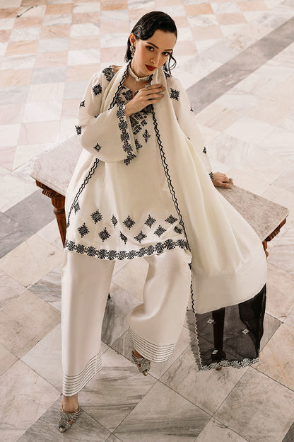 Ansab Jahangir | Luxe Pret Signature | Snowstorm - Pakistani Designer Dress - by Ansab Jahangir | Type: Luxury - 100% Original at Saira Sultan