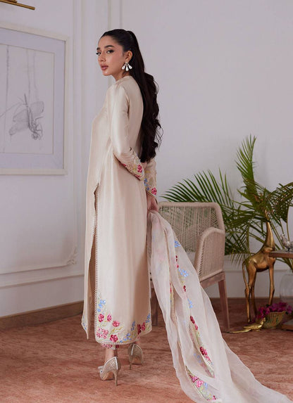 Farah Talib Aziz | Luna Eid Collection 24 | LIARA SAND - Pakistani Designer Dress - by Farah Talib Aziz | Type: Luxury - 100% Original at Saira Sultan