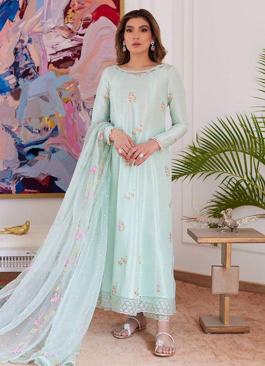 Farah Talib Aziz | Luna Eid Collection 24 | ELYSSIA MINT - Pakistani Designer Dress - by Farah Talib Aziz | Type: Luxury - 100% Original at Saira Sultan