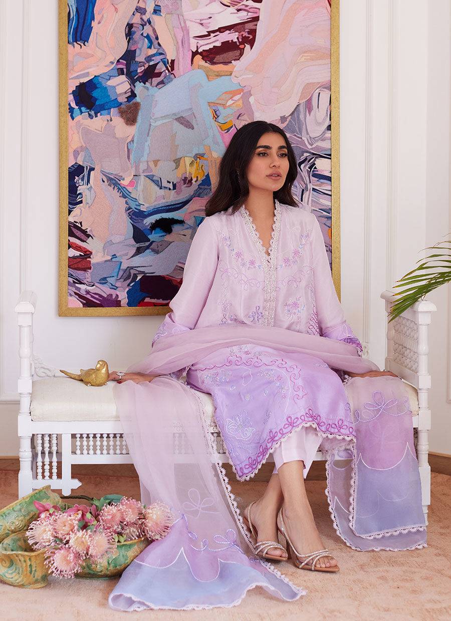 Farah Talib Aziz | Luna Eid Collection 24 | LAVINIA OMBRE - Pakistani Designer Dress - by Farah Talib Aziz | Type: Luxury - 100% Original at Saira Sultan