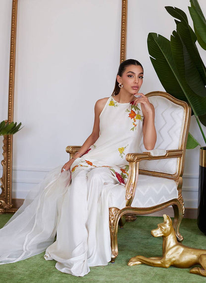 Farah Talib Aziz | Luna Eid Collection 24 | JULIET IVORY - Pakistani Designer Dress - by Farah Talib Aziz | Type: Luxury - 100% Original at Saira Sultan