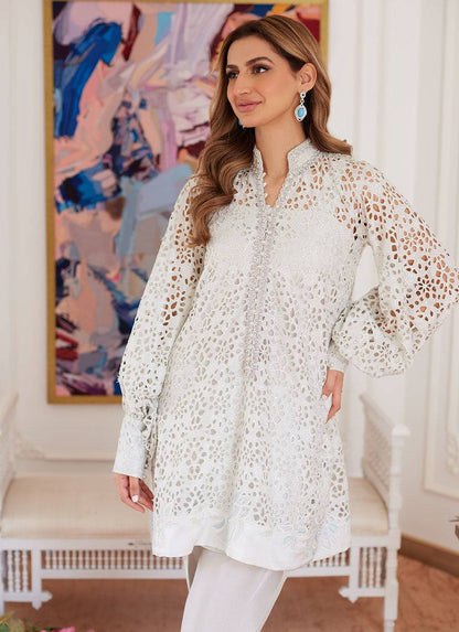 Farah Talib Aziz | Luna Eid Collection 24 | OPHELIA IVORY - Pakistani Designer Dress - by Farah Talib Aziz | Type: Luxury - 100% Original at Saira Sultan