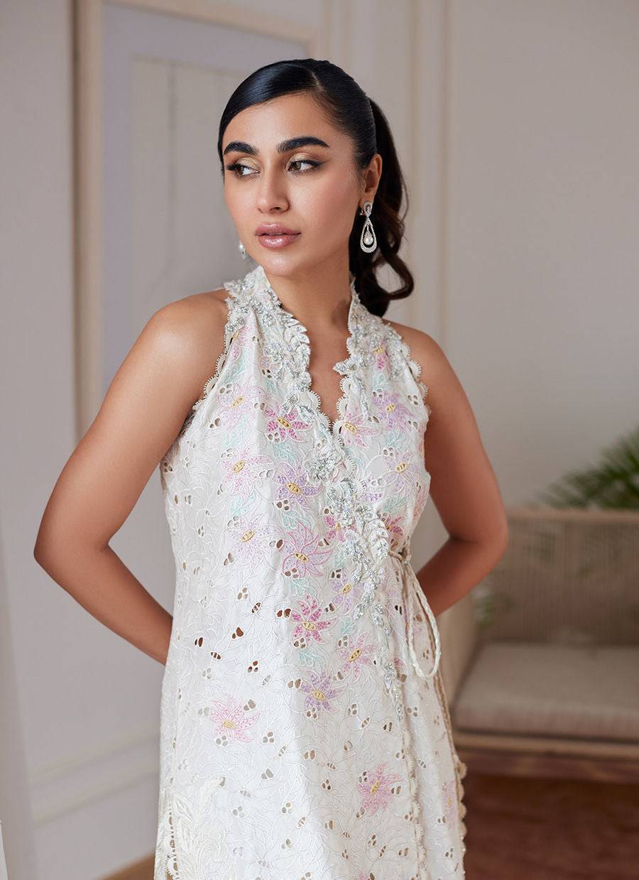 Farah Talib Aziz | Luna Eid Collection 24 | OLIVIA PEARL - Pakistani Designer Dress - by Farah Talib Aziz | Type: Luxury - 100% Original at Saira Sultan