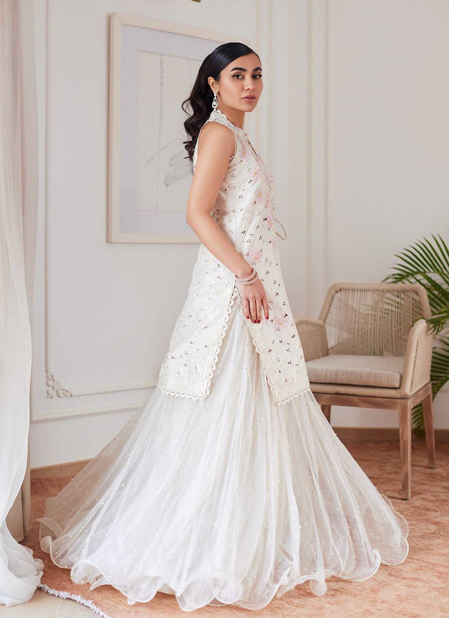 Farah Talib Aziz | Luna Eid Collection 24 | OLIVIA PEARL - Pakistani Designer Dress - by Farah Talib Aziz | Type: Luxury - 100% Original at Saira Sultan