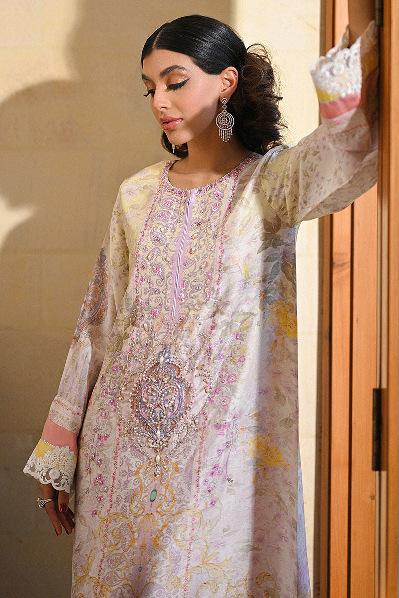 Ansab Jahangir | Digital Silk | Ciel Kaftan - Pakistani Designer Dress - by Ansab Jahangir - Type : Ladies Clothes - 100% Original at Saira Sultan