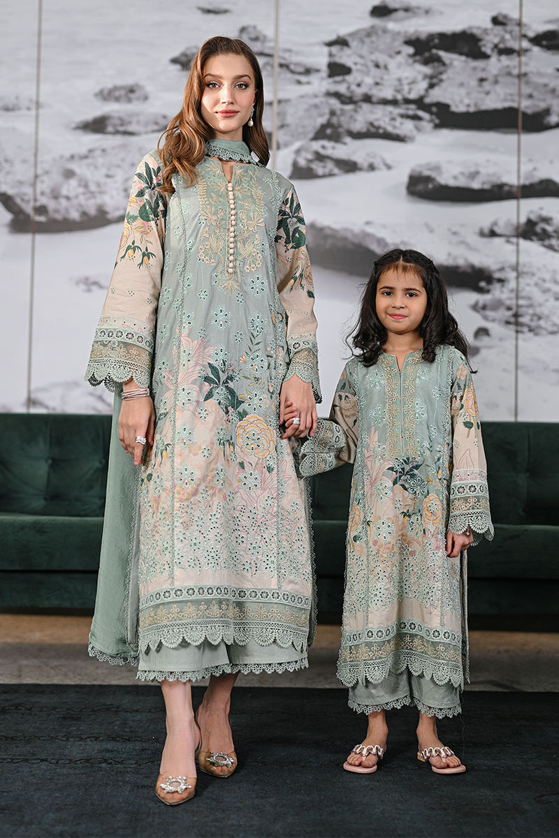 Ansab Jahangir | Knots and Bonds Ramadan Edit 25 | Clarence L Ice Blue Schiffli