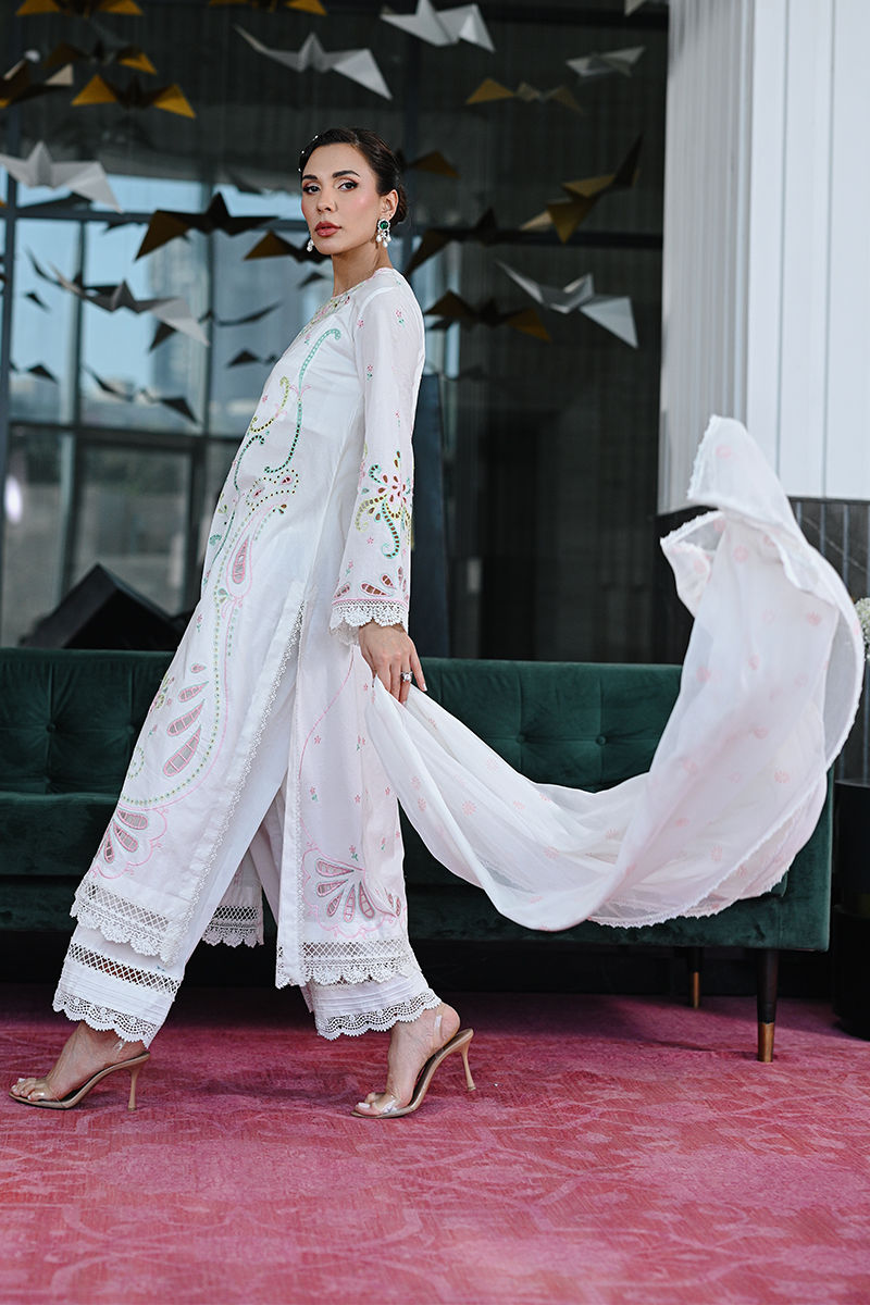 Ansab Jahangir | Knots and Bonds Ramadan Edit 25 | Verity S White Schiffli