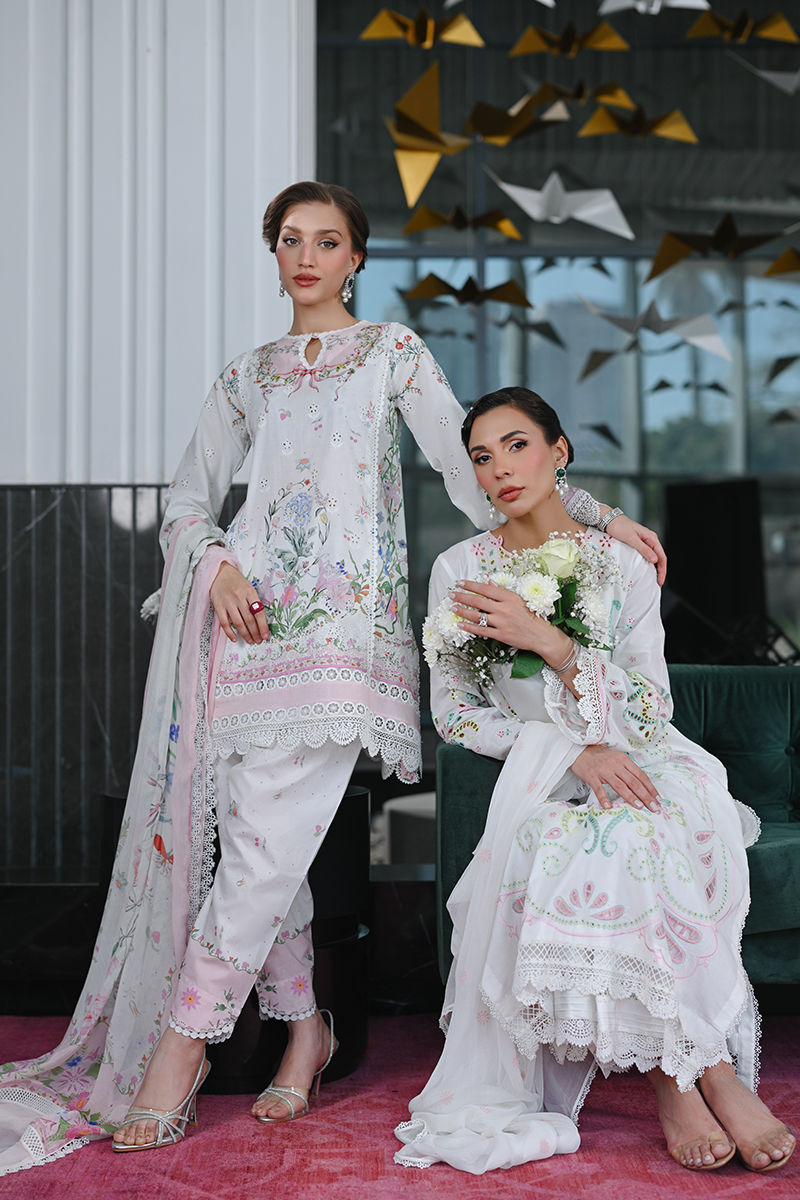 Ansab Jahangir | Knots and Bonds Ramadan Edit 25 | Verity XL White Schiffli