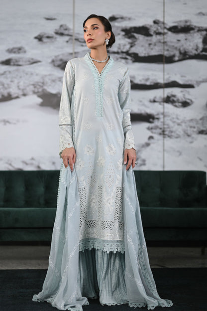 Ansab Jahangir | Knots and Bonds Ramadan Edit 25 | Lysandra XS Ice Blue Schiffli