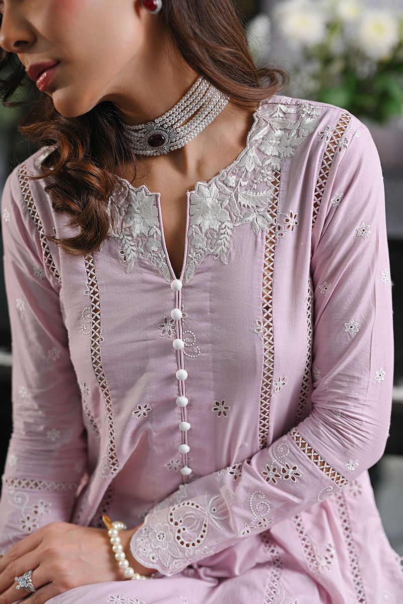 Ansab Jahangir | Knots and Bonds Ramadan Edit 25 | Beatrix M Lilac Schiffli
