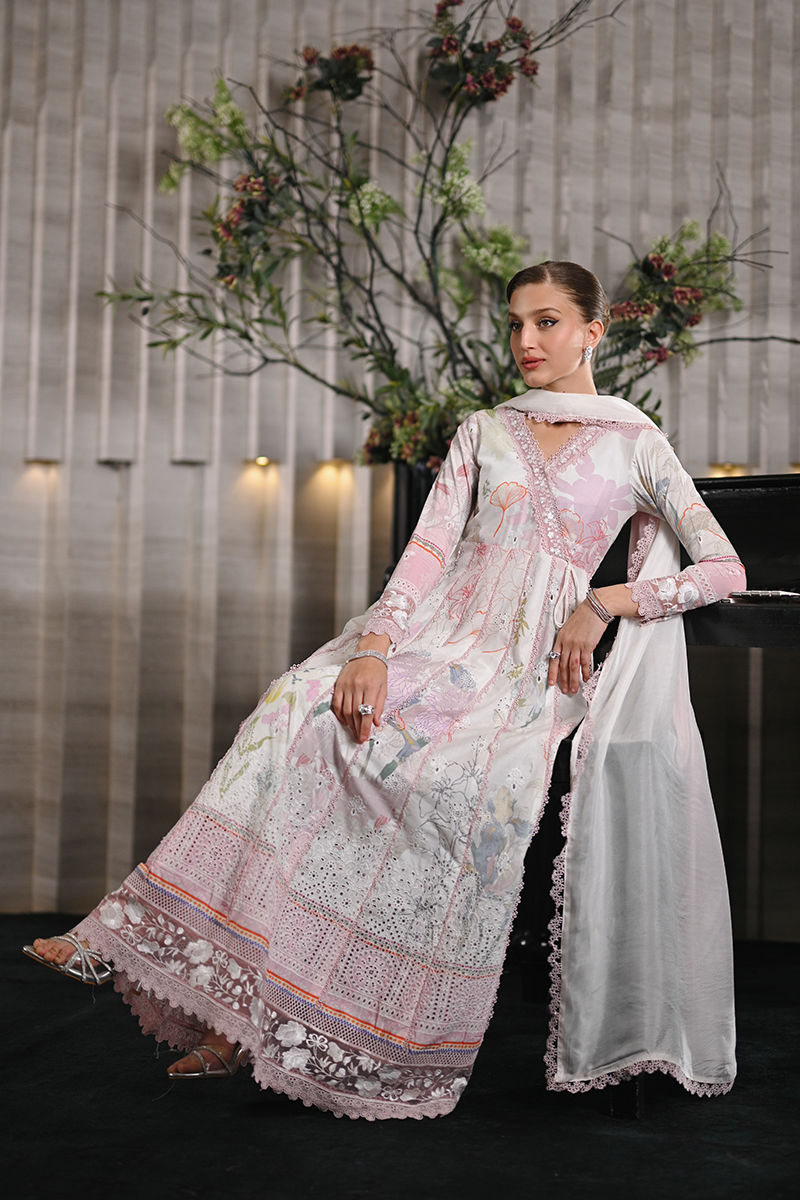 Ansab Jahangir | Knots and Bonds Ramadan Edit 25 | Claudine XL White Schiffli