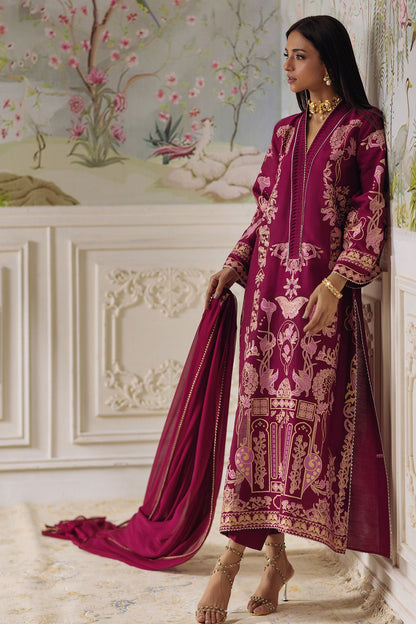 Annus Abrar | Elemental Festive | Renali (Shirt, Pants and Dupatta) - Pakistani Designer Dress - by Annus Abrar - Type : Ladies Clothes - 100% Original at Saira Sultan