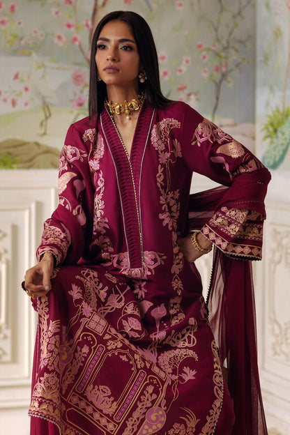 Annus Abrar | Elemental Festive | Renali (Shirt, Pants and Dupatta) - Pakistani Designer Dress - by Annus Abrar - Type : Ladies Clothes - 100% Original at Saira Sultan