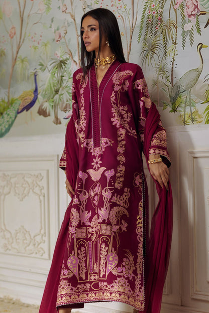 Annus Abrar | Elemental Festive | Renali (Shirt, Pants and Dupatta) - Pakistani Designer Dress - by Annus Abrar - Type : Ladies Clothes - 100% Original at Saira Sultan