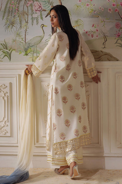 Annus Abrar | Elemental Festive | Fasila (Shirt, Pants and Dupatta) - Pakistani Designer Dress - by Annus Abrar - Type : Ladies Clothes - 100% Original at Saira Sultan