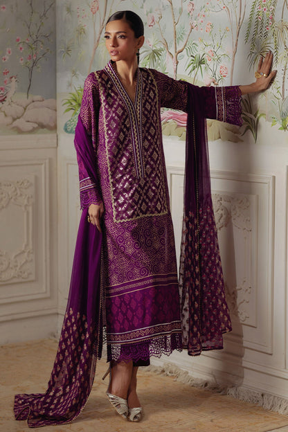 Annus Abrar | Elemental Festive | Hurmia (Shirt, Pants and Dupatta) - Pakistani Designer Dress - by Annus Abrar - Type : Ladies Clothes - 100% Original at Saira Sultan